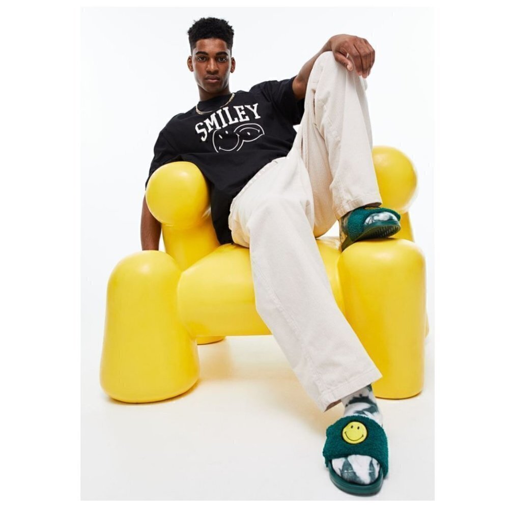 H&M x Smiley Merge Tee
